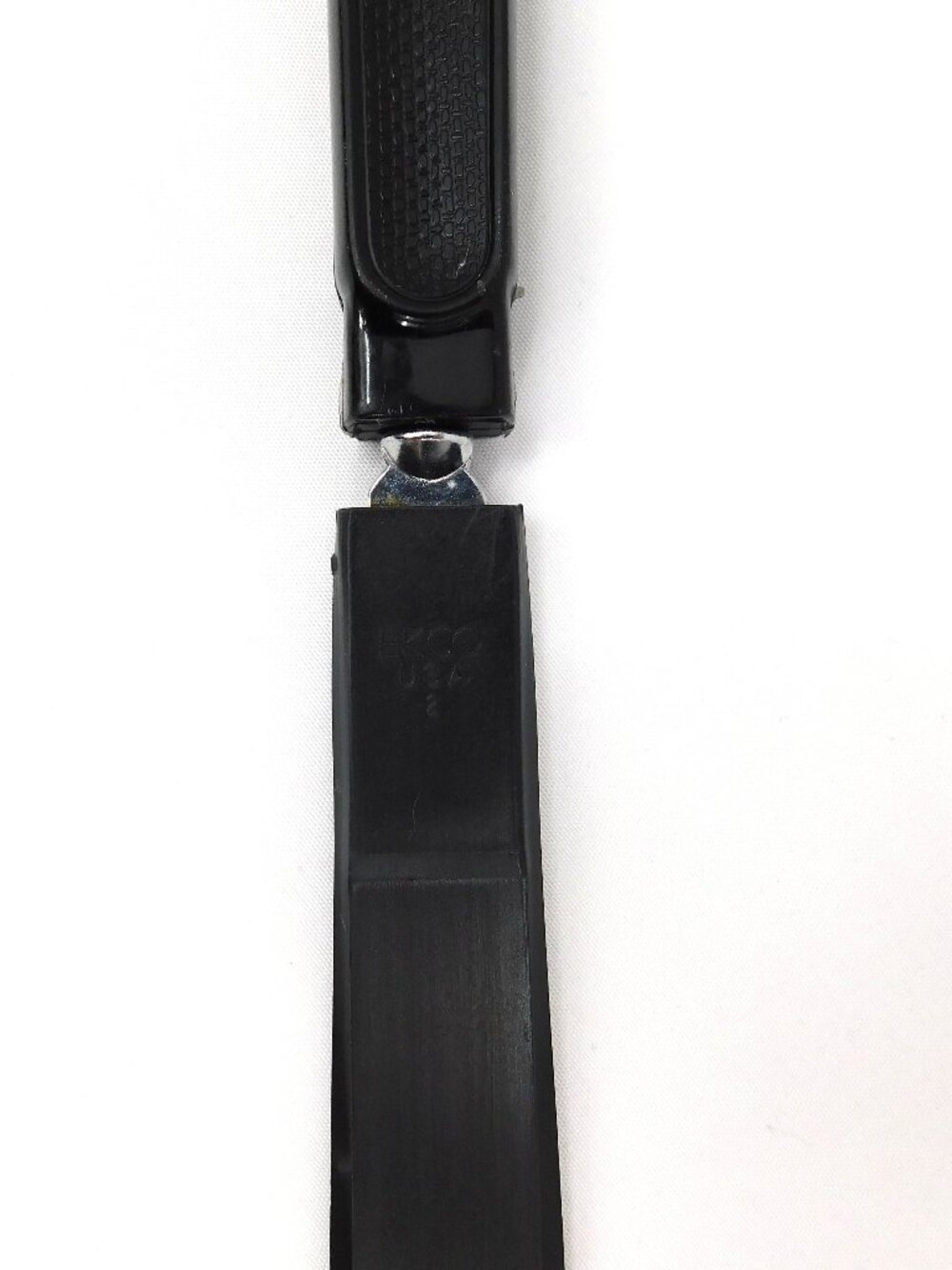 Vintage EKCO Black Nylon USA Thin Plastic Cake Icing Spatula Baking Utensil